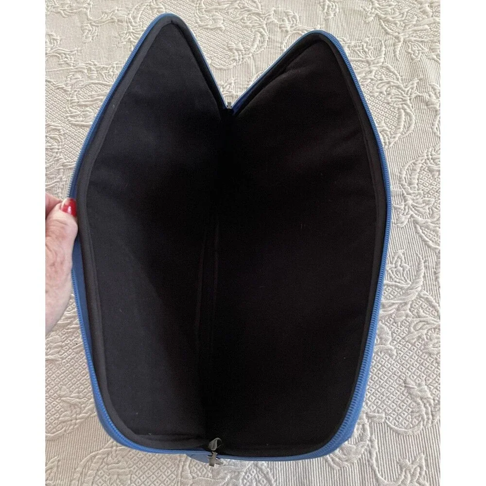 Newhey Tech Computer Laptop Bag Zip Close Front Zip Pocket Blue 16” Multiuse